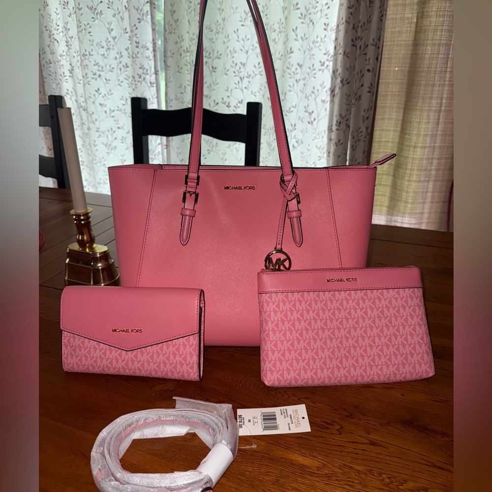 Michael Kors Purse Tote Bag Set